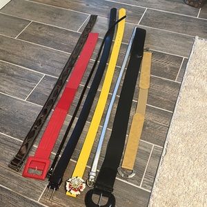 Assortment of belts